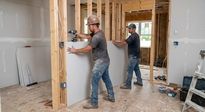 Drywall Hanging in Kansas City, MO