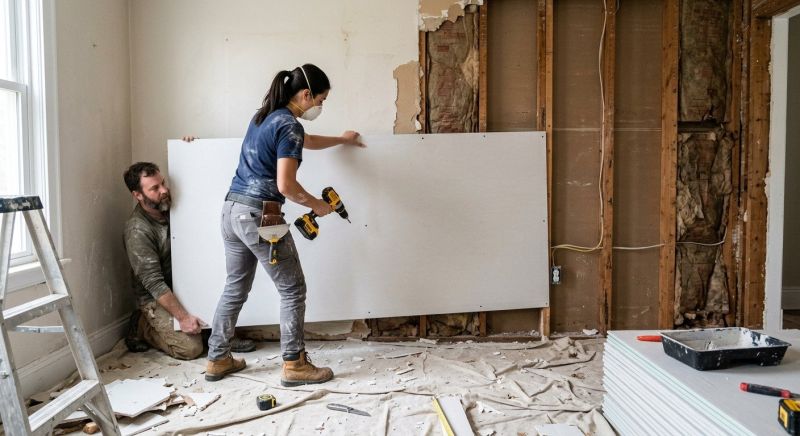 Drywall Renovation in Kansas City, KS
