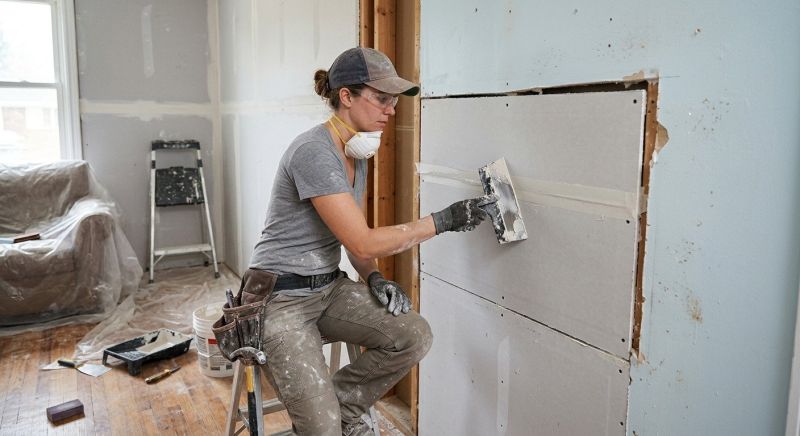 Gypsum Board Installation in Overland Park, KS